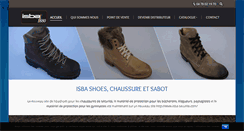 Desktop Screenshot of isbashoes.com